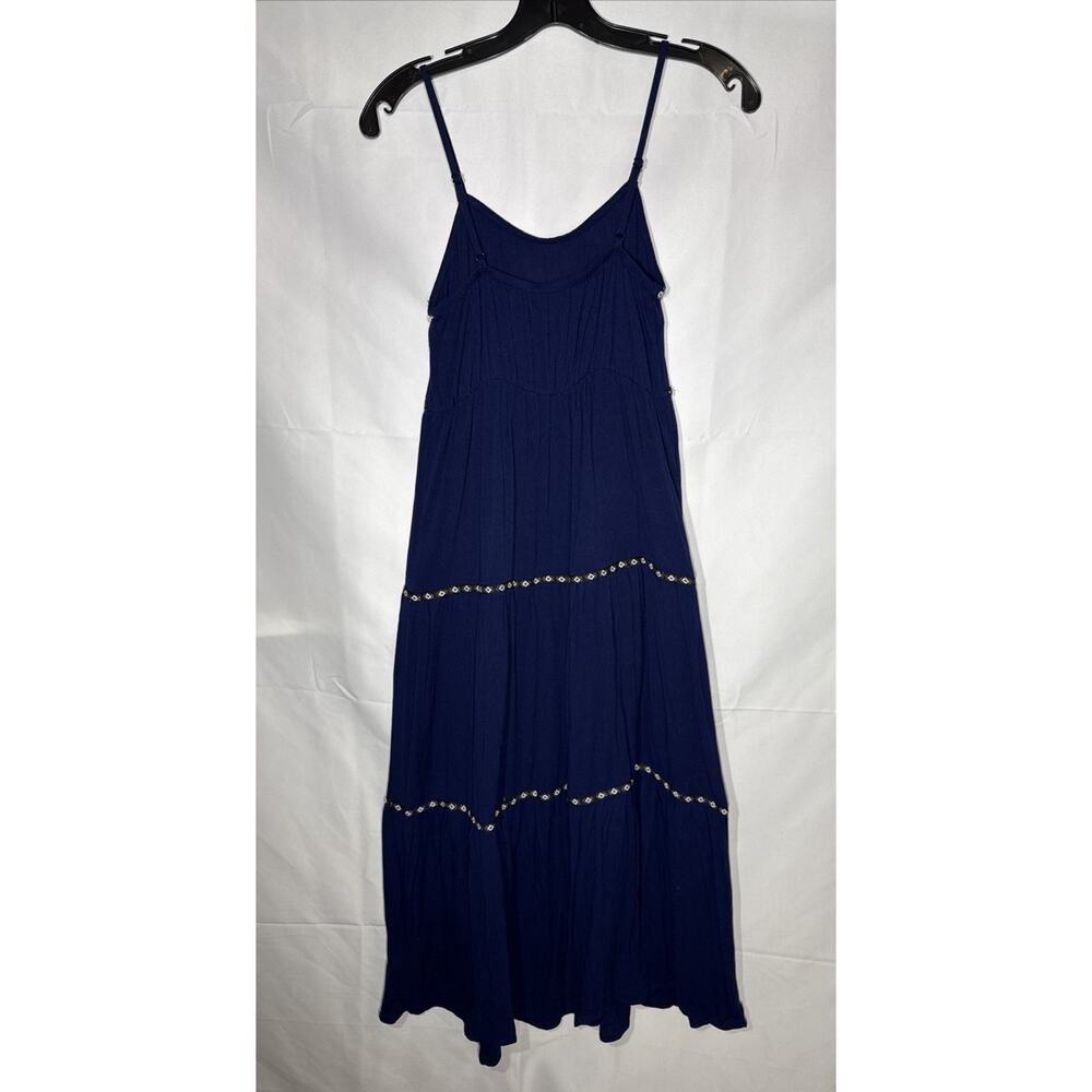 Shein Navy Blue Sleeveless Maxi Dress Size XS - Picture 3 of 5
